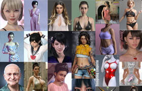 Daz3D Poser Bundle 20220316