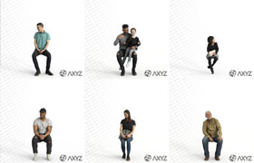 AXYZ Design - 3D People - Blender