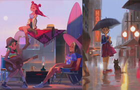 Class101 - Leepix - Become an Expert in Concept Art Illustration with Leepix