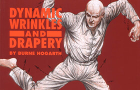 Dynamic Wrinkles and Drapery - Burne Hogarth - book
