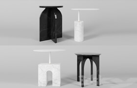 Side tables by Aparentment
