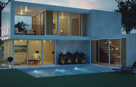 Skillshare - Create & Design a Modern 3D House in Blender 3.0 by Stephen Pearson