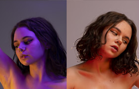 ArtStation - Grafit Studio - 380+ Light&Color Female Reference Pictures