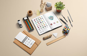 Elements - Branding mockup essentials Vol. 4 - 平面素材