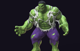 Nexttut - Superhero Anatomy Course for Artists - The Hulk