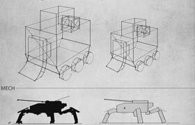 Gumroad - Foundation Patreon- Intro to Vehicle & Mech Design- Part 2 - Basic Geo