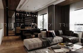 3D Interior Apartment 88 Scene File 3dsmax Free Download By VuDucThien