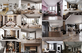3D Interior Apartment 91-250