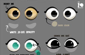 Skillshare - Eyes! Crash Course Quick Character Eyes Workshop