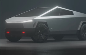 Udemy - Blender - Tesla Cybertruck Forge by Mrawan Hussain