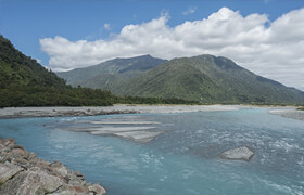 Photobash - Turquoise River