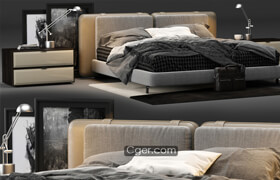 Minotti Tatlin Soft Bed