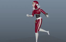Skillshare - Animate an Anime Inspired, Stylized Female Run Animation in Autodesk Maya