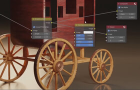 Skillshare - Beginner Blender Basics Making a Stagecoach