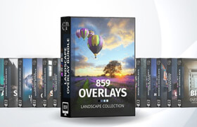 Cleverphotographer - Landscape Photography Overlay Bundle - 平面素材