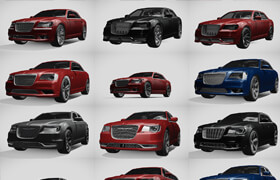 Car models from Sketchfab - chrysler