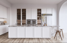 3D Model Kitchen 175 Free Dowload