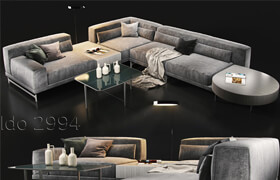 Sofa Natuzzi Ido 2994