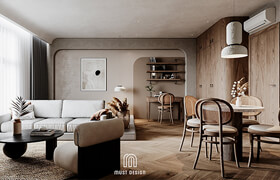 Wabi- Sabi Interior Model Download by Quoc Quyen