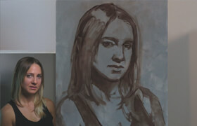 Skillshare - Kristy Gordon Portrait Painting From A Photo