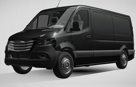 Car models from Sketchfab - freightliner sprinter panel van