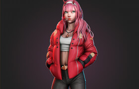 YanSculpts - Character Sculpt Package 43 - Level 3 Private [Zero Two]