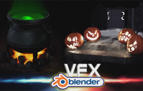 Skillshare - Blender VFX Liquid, Fire, & Smoke by 3D Tudor Neil Bettison