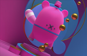 Skillshare - Create colourful scene in C4D with Arnold