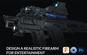 Artstation - Design A Realistic Firearm For Entertainment By Daniele Trevisan