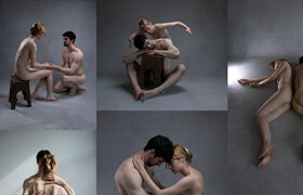Artstation - Satine Zillah - Couple vol. 2 Photo Reference Pack For Artists-220 JPEGs - 参考照片