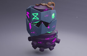 Udemy - Porada Vsevolod - Create a Jinx Grenade in Blender and Substance Painter