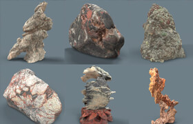 Daz 3d - Alien Rock Part 2 - 3dmodel