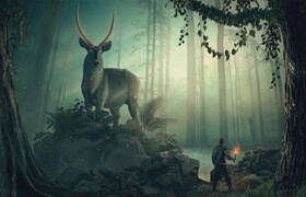 Udemy - Photoshop advanced manipulation course - The great deer