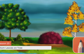 Udemy - Autodesk Sketchbook Beginner Course-Foliage Digital Painting