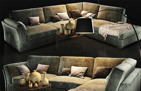 Sofa natuzzi Lilium