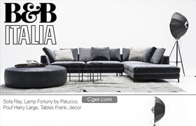 B&B italia sofa Ray