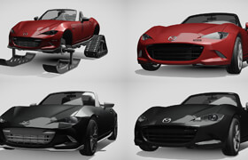 Car models from Sketchfab - mazda