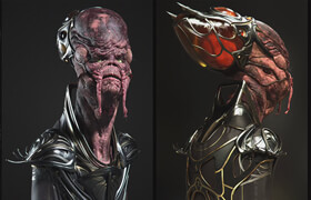 The Gnomon Workshop - Designing & Creating a Creature Bust - From 2d Concept to Final 3d Asset with Pascal Raimbault