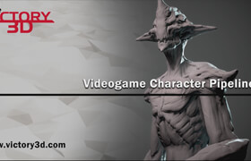 Udemy - 3D Game Character Creature - Full Complete Pipeline