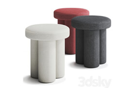 BIG FOOT Fabric stool by 101 Copenhagen