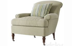 Hollywood at home Peter Dunham MC Armchair