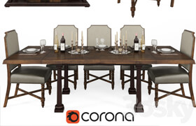 ART Furniture Inc American Chapter Formal Dining Room Group