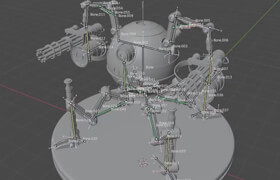 ArtStation - Robot modeling tutorial by Meta Studio