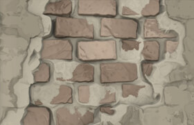 Artstation - Stylized Old Bricks - Substance 3D Designer