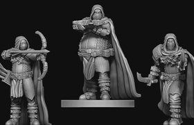 Udemy - Sculpt 3D Printable Rogues with ZBrush & Maya