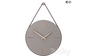 Concrete Hanging Wall Clock