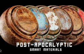 Artstation - Post-Apocalyptic Smart Materials - 材质贴图