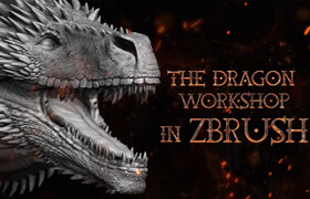 Artstation - CG Sphere Dragon Workshop + Brushes Sculpt Your First Dragon In Zbrush
