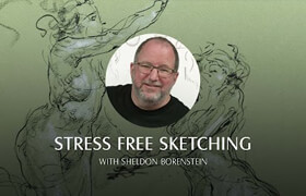 New Masters Academy - Stress-Free Sketching with Sheldon Borenstein (Live Class) [January 2022]