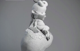 Domestika - Professional Modelling of 3D Cartoon Characters (Spanish Audio + Subs Embedded)